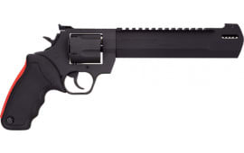 Taurus 2357081RH Raging Hunter  357 Mag 7rd 8.37" Matte Black Oxide Steel Black Rubber with Integrated Red Cushion Insert Grip