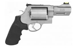Smith & Wesson 11623 500 Performance Center DA/SA 500 Smith & Wesson 3.5" 5 Black Rubber Stainless Steel Revolver