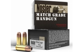Nosler 51290 Match Grade 9mm Luger 147 gr Jacketed Hollow Point (JHP) - 20rd Box
