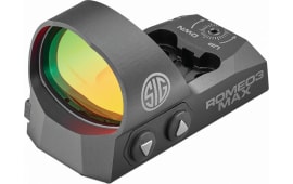 Sig Sauer Electro-Optics SOR31003 Romeo3Max  Black 1x30mm 3 MOA Illuminated Red Dot Reticle