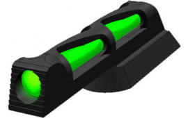 HiViz CZLW01 LiteWave Front Sight Interchangeable Green, Red, White Fiber Optic LitePipe Black Frame for CZ 75,83,85,97,P-01