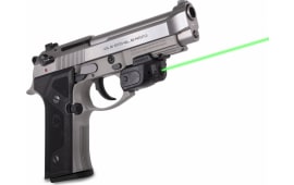 LaserMax GSLTNG Lightning Laser 5mW Green Laser with 520nM Wavelength, GripSense & Black Finish for 1" Rail Space Equipped Pistol