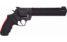 Taurus 2454081RH Raging Hunter 454 Casull 5rd 8.37" Matte Black Oxide Steel Black Rubber with Integrated Red Cushion Insert Grip