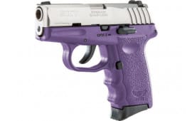 SCCY CPX3TTPU CPX3-TT Pistol DAO .380 10rd SS/PURPLE w/O Safety