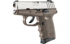 SCCY CPX3TTDE CPX3-TT Pistol DAO .380 10rd SS/FDE w/O Safety