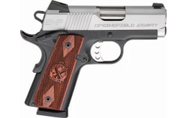 Springfield Armory PI9209LCA 1911 *CA Compliant* Single 9mm 3" 9+1 Cocobolo Grip Stainless Steel