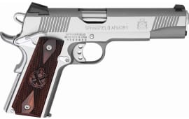 Springfield Armory PX9151LCA 1911 Single 45 ACP 5" 7+1 Cocobolo Grip Stainless Steel
