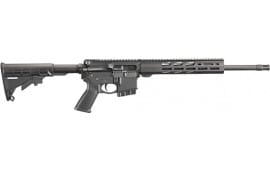 Ruger 8537 AR-556  5.56x45mm NATO 16.10" 10+1 Black Hard Coat Anodized 6 Position Collapsible Stock Black Polymer Grip