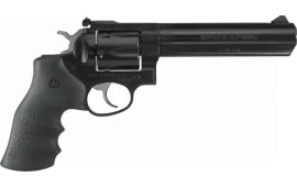 Ruger 1704 GP100 Standard DA/SA .357 6" 6 Hogue Monogrip Black Blued Revolver