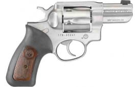 Ruger 1763 GP100 .357 Mag 2.5 SS Fluted Barrel Revolver
