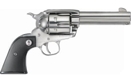 Ruger 5133 Vaquero Sass 357 Single .357 4.6" 6 Black Synthetic Stainless Revolver