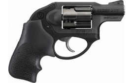 Ruger 5456 LCR Standard Double 9mm 1.87" 5 Hogue Tamer Monogrip Black Stainless Steel Revolver