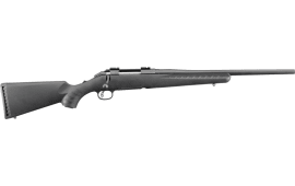 Ruger 6908 American Compact 243 Win Caliber with 4+1 Capacity, 18" Barrel, Matte Black Metal Finish & Black Stock