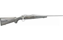 Ruger 17110 Hawkeye Laminate Compact Bolt 308 Win/7.62 NATO 16.5" 4+1 Laminate Gray Stock Stainless Steel