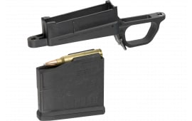Magpul MAG569-BLK Bolt Action Magazine Well 700L Magnum Hunter 700L Magazine Well Polymer Melonite Ambidextrous