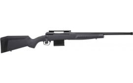 Savage Arms 57490 110 Tactical 6.5 PRC 7+1 24", Matte Black Metal, Gray Fixed AccuStock with AccuFit