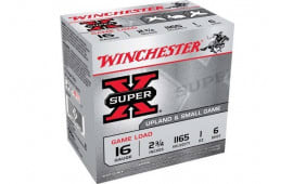 Winchester Ammo XU166 Super-X Game Load 16GA 2.75" 1oz #6 Shot - 25sh Box