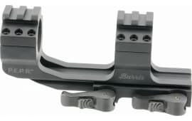 Burris 410344 AR-P.E.P.R. 1-Pc Base & Ring Combo 1" Rings Quick Detach Style Aluminum Black Matte Finish