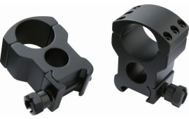 Burris 420180 Xtreme Tactical Scope Ring Set For Rifle/Muzzleloader/Shotgun Picatinny/Weaver Low 1" Tube Matte Black Aluminum