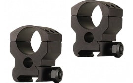 Burris 420182 Xtreme Tactical Scope Ring Set Picatinny/Weaver High 1" Tube Matte Black Aluminum