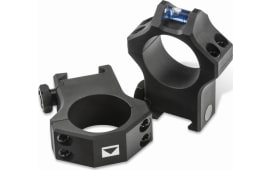 Steiner 5965 T-Series Scope Ring Set For Tactical Rifle Picatinny Rail Medium 34mm Tube Matte Black Steel