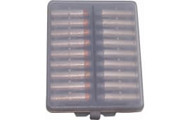 MTM Case-Gard W18-9-41 Ammo Wallet  Handgun 380 ACP/9mm Luger 18rd Clear Smoke Polymer
