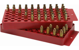 MTM LT150M30 Universal Loading Tray All Handgun/Rifle 50rds Red