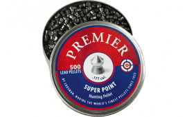Crosman LSP77 Premier Super Point Pellets .177 Pellet Lead 500 Per Tin