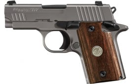 Sig Sauer 9389ASEAMBI P938 ASE 9mm SS PVD Slide AND Frame Walnut