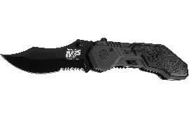 Smith & Wesson Knives SWMP1BS MP Black Blade Serrated