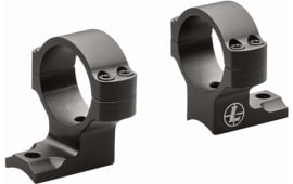 Leupold 171103 BackCountry 2-Piece Base/Rings For Tikka T3/T3x 1" Ring High Black Matte Finish