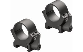 Leupold 174065 QRW2 Scope Ring Set Picatinny/Weaver Low 1" Tube Matte Black Steel