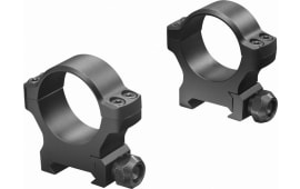 Leupold 175120 BackCountry Cross-Slot Ring Set 30mm Diam Medium Aluminum Black Matte
