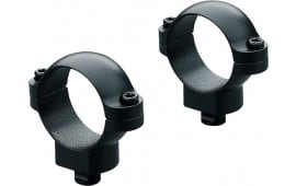 Leupold 49933 Quick Release Scope Ring Set Dual Dovetail High 30mm Tube 0 MOA Matte Black Steel