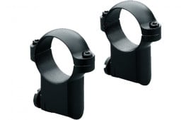 Leupold 49950 Ringmount Set Ruger 1 & 77/22 Low 1" Diameter Gloss Black