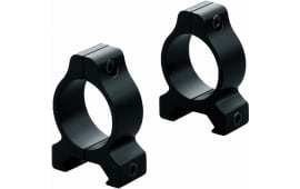 Leupold 55850 Rifleman Scope Ring Set Vertically Split Medium 1" Tube Matte Black Aluminum