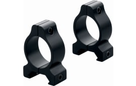 Leupold 56533 Rifleman Rimfire Scope Ring Set For Rifle Weaver Medium 1" Tube Matte Black Aluminum