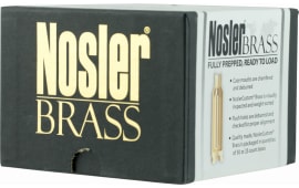 Nosler 10067 Unprimed Cases  22 Nosler Rifle Brass 100 Per Box