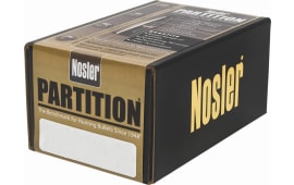 Nosler 16320 Partition Spitzer 6.5mm .264 125 GR 50 Per Box