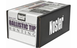 Nosler 24090 Ballistic Tip Hunting 6mm .243 90 GR Ballistic Tip Hunting 50 Per Box