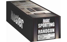 Nosler 43013 Sporting Handgun Revolver Jacketed Hollow Point 45 Colt .451 250 GR 100 Per Box