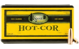 Speer 2223 Hot-Cor Rifle 303 Caliber .311 180 GR Soft Point RN 100 Box