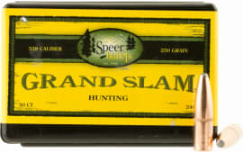 Speer 2408 Rifle Hunting 338 Caliber .338 250 GR Grand Slam Soft Point 50 Box