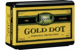Speer 3994 Handgun 9mm .355 115 GR Gold Dot Hollow Point 100 Box