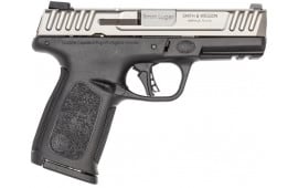 Smith & Wesson SD9 Semi-Automatic 9x19mm Pistol, 4" Barrel, (1) 16 Round Magazine, Black Polymer Frame, Satin Finish Silver Slide - 13931