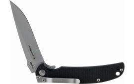 Kershaw 3410 Chill  3.10" Folding Drop Point Plain Bead Blasted 8Cr13MoV SS Blade Black G10 Handle Includes Pocket Clip