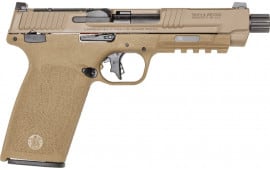 Smith & Wesson M&P 5.7 Optic Ready, Semi-Automatic, 5.7x28mm Pistol, (2) 22 Round Magazines - FDE - 14004