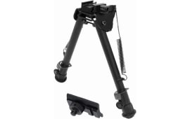 UTG Leapers TL-BP88Q Tactical OP Bipod with QD Lever Mount Black Metal 8-12.4"