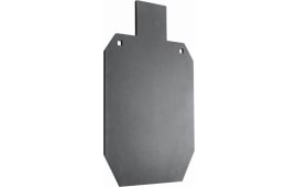 Champion Targets 44906 Center Mass  Pistol/Rifle Gray AR500 Steel 33% IPSC Silhouette 0.38" Thick Hanging