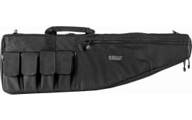 Blackhawk 64RC37BK Rifle Case  Black 1000D Nylon with YKK Zippers & Mag Pockets 36.50" x 11" W x 2.50" D Interior Dimensions